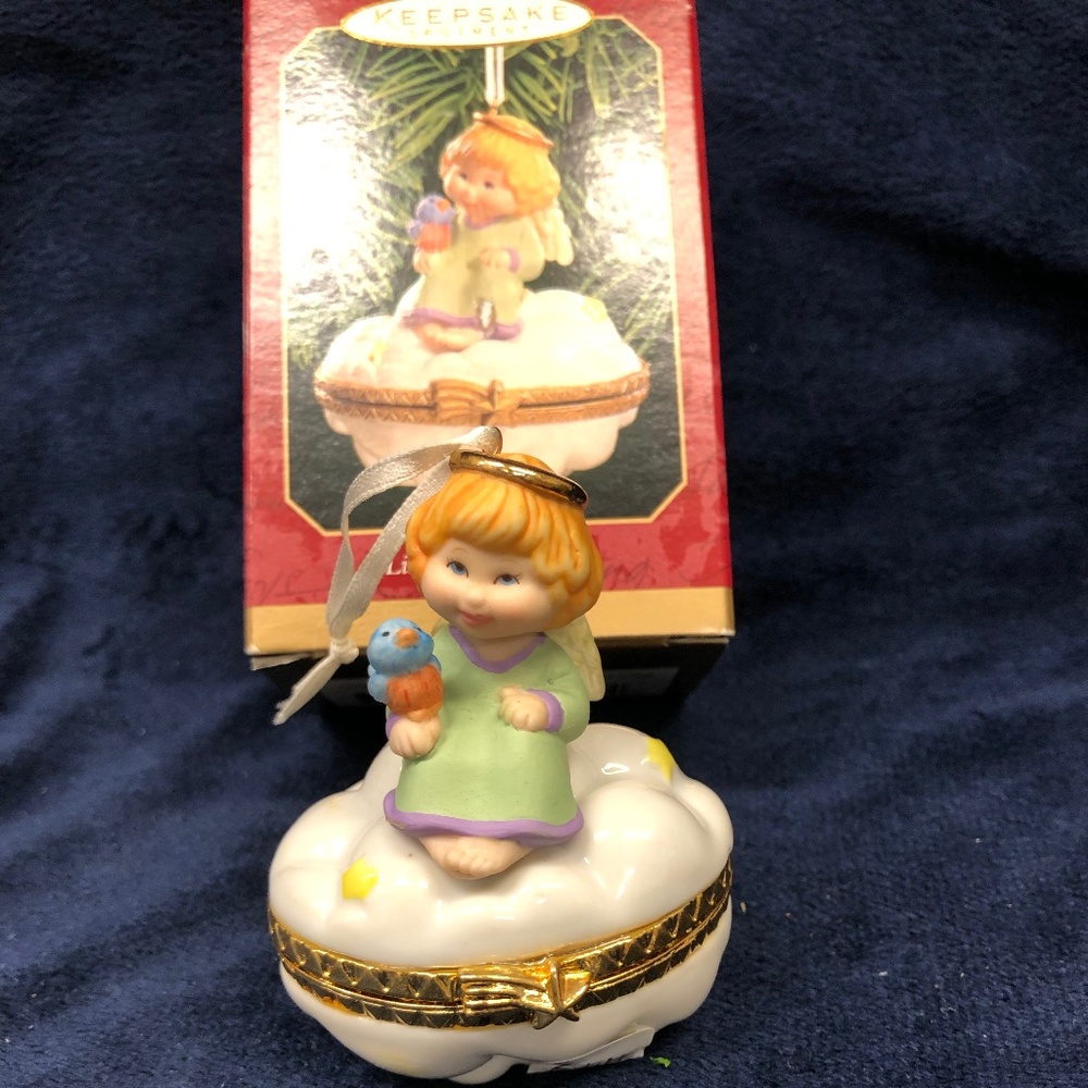 Hallmark " Little Cloud Keeper" Christmas ornament